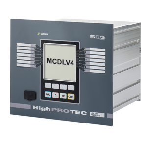 Relé Protección Diferencial MCDLV4 de la linea HIGHPROTEC DE SEG electronics